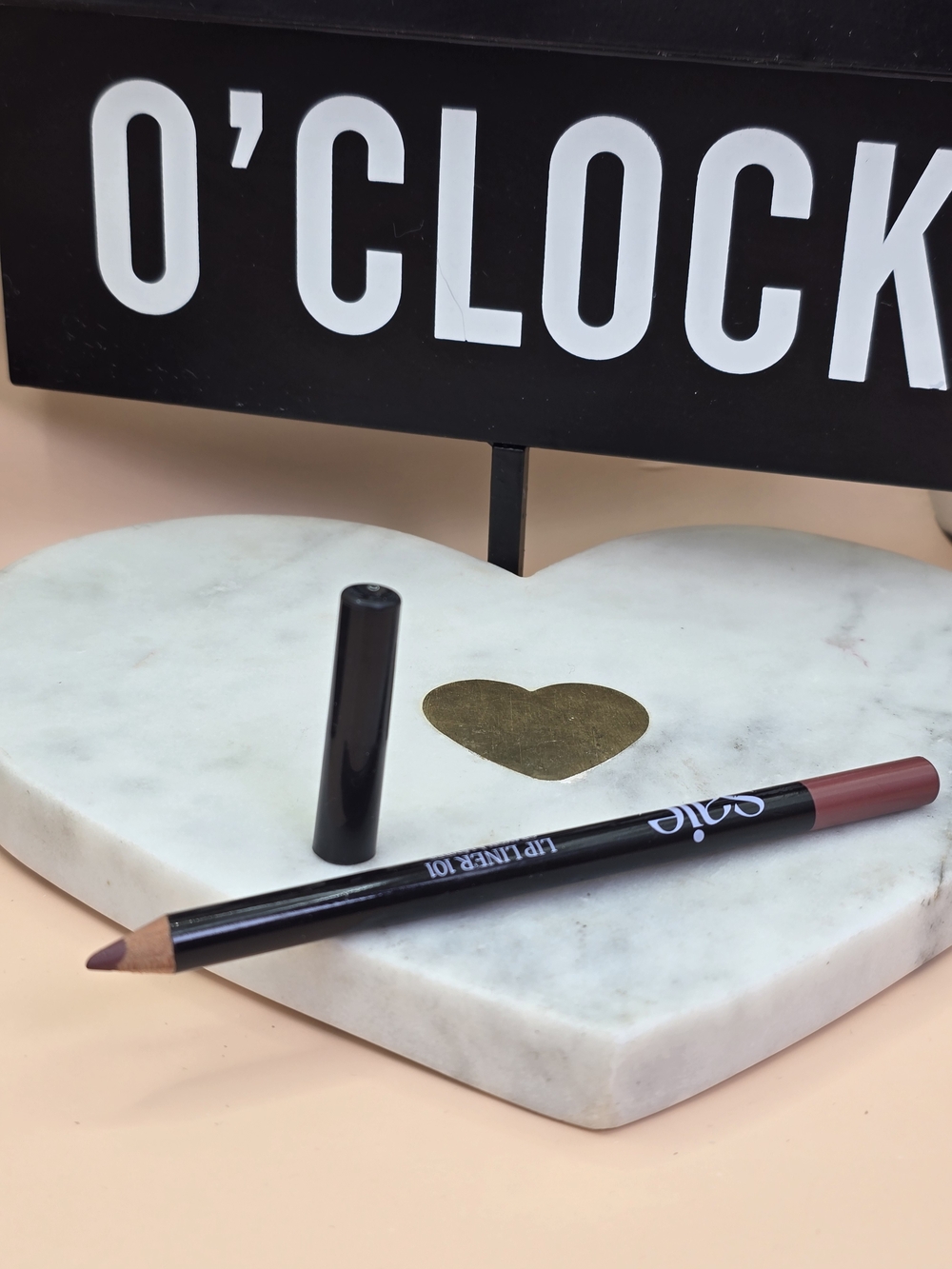 Saie Lip Liner Pencil in Mauve Pink